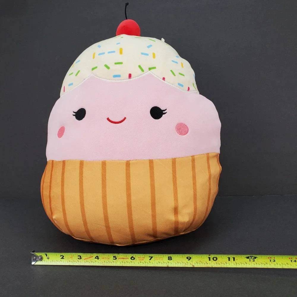 Squishmallows Clara the Cupcake 12 Inch Pink Sprinkle Plush Stuffed Animal Toy